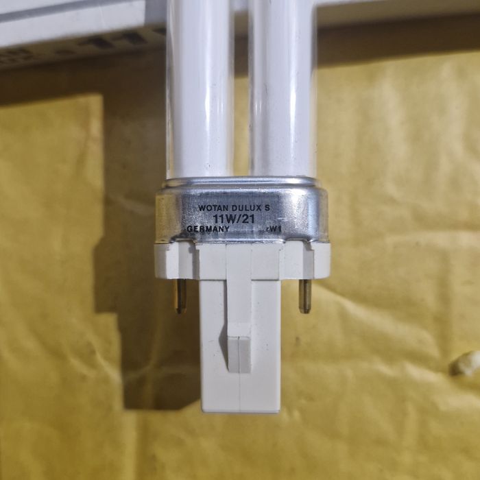 Świetlówka kompaktowa Wotan Dulux S 11W G23, nowa, oryginalna