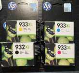Tinteiros HP 932XL +933XL, originais, novos sem abrir