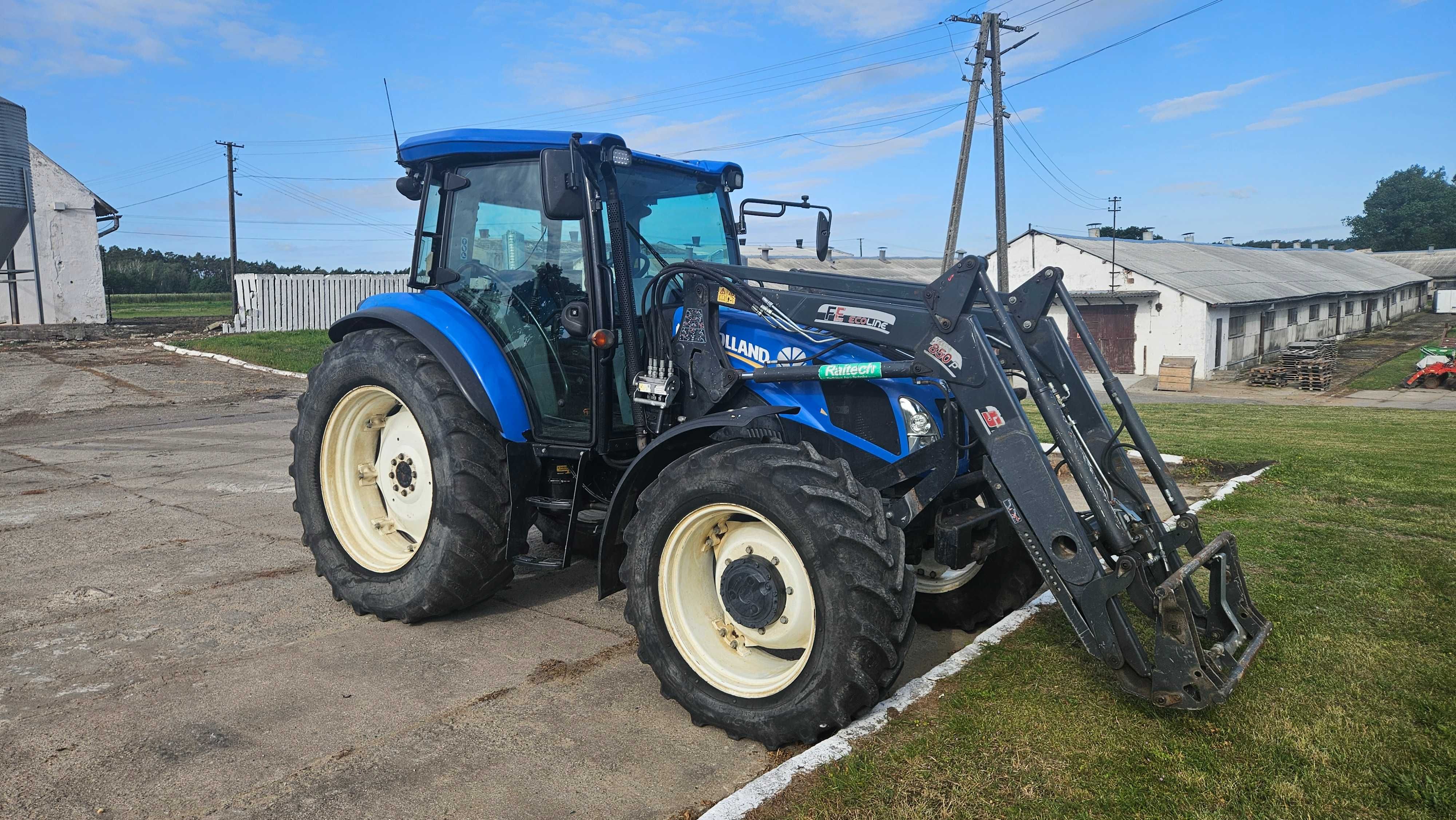 New Holland TD5.105 + TUR STOLL - 1 właściciel 2013 r.