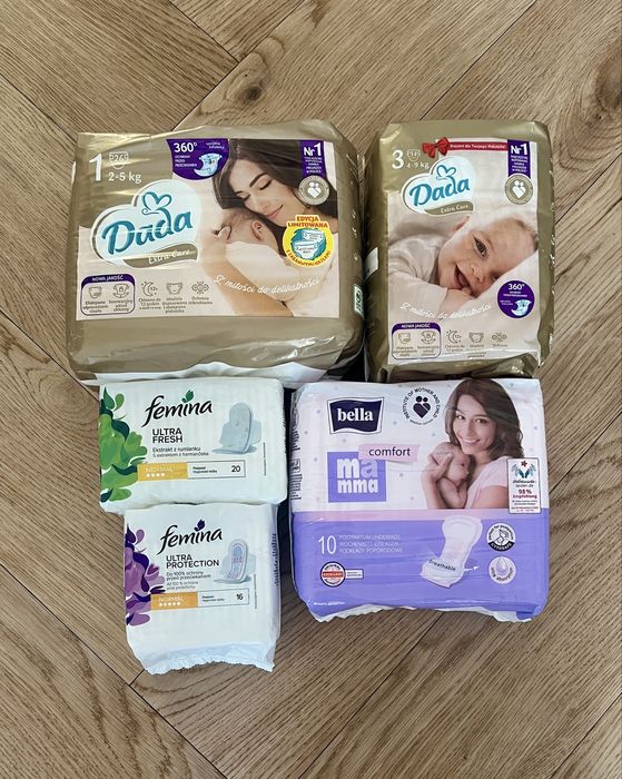 Oddam za darmo - produkty higieniczne + pampersy