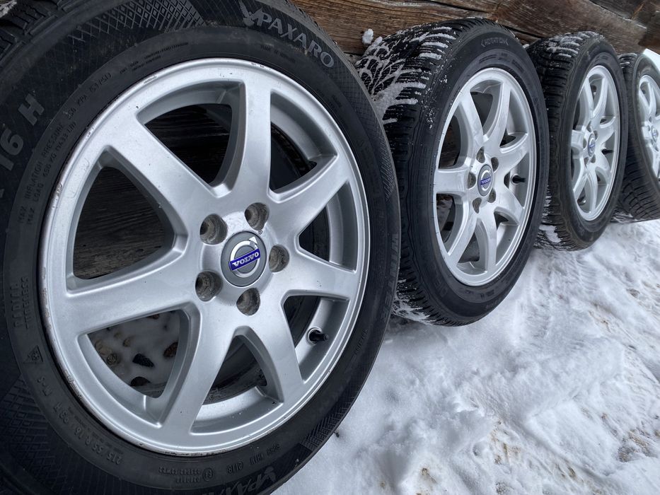 VOLVO V70 V40 S80 XC70 S60 V60 kpl KOŁA felgi ZIMA 215/55-16 NOWE