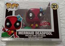 funko pop deadpool 321 mermaid deadpool