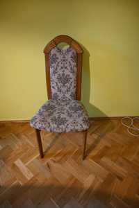 zestaw 8 krzeseł do jadalni albo salonu , krzesło drewniane