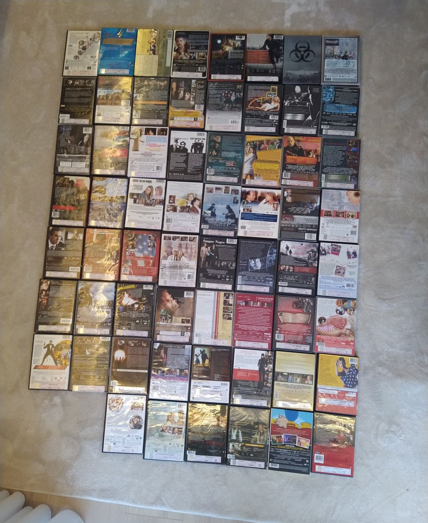 DVDs filmes como novos