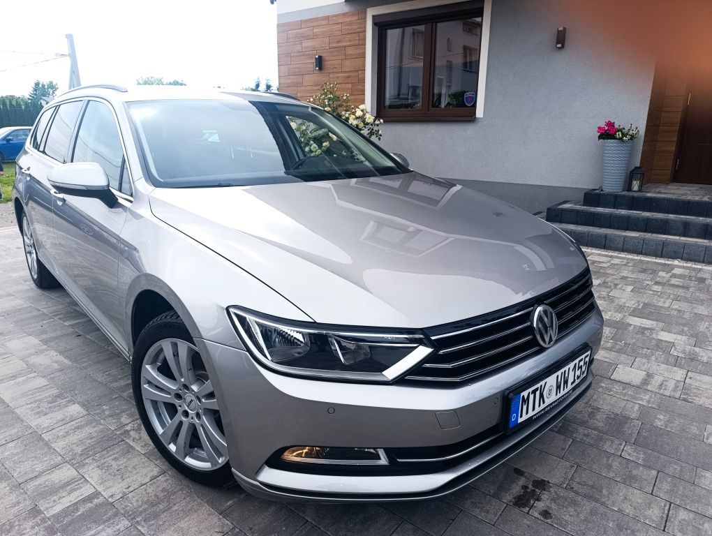 VOLKSWAGEN PASSAT B8 1.4Tsi 125KM  Zadbany Niemiecy Serwis ASO org lak