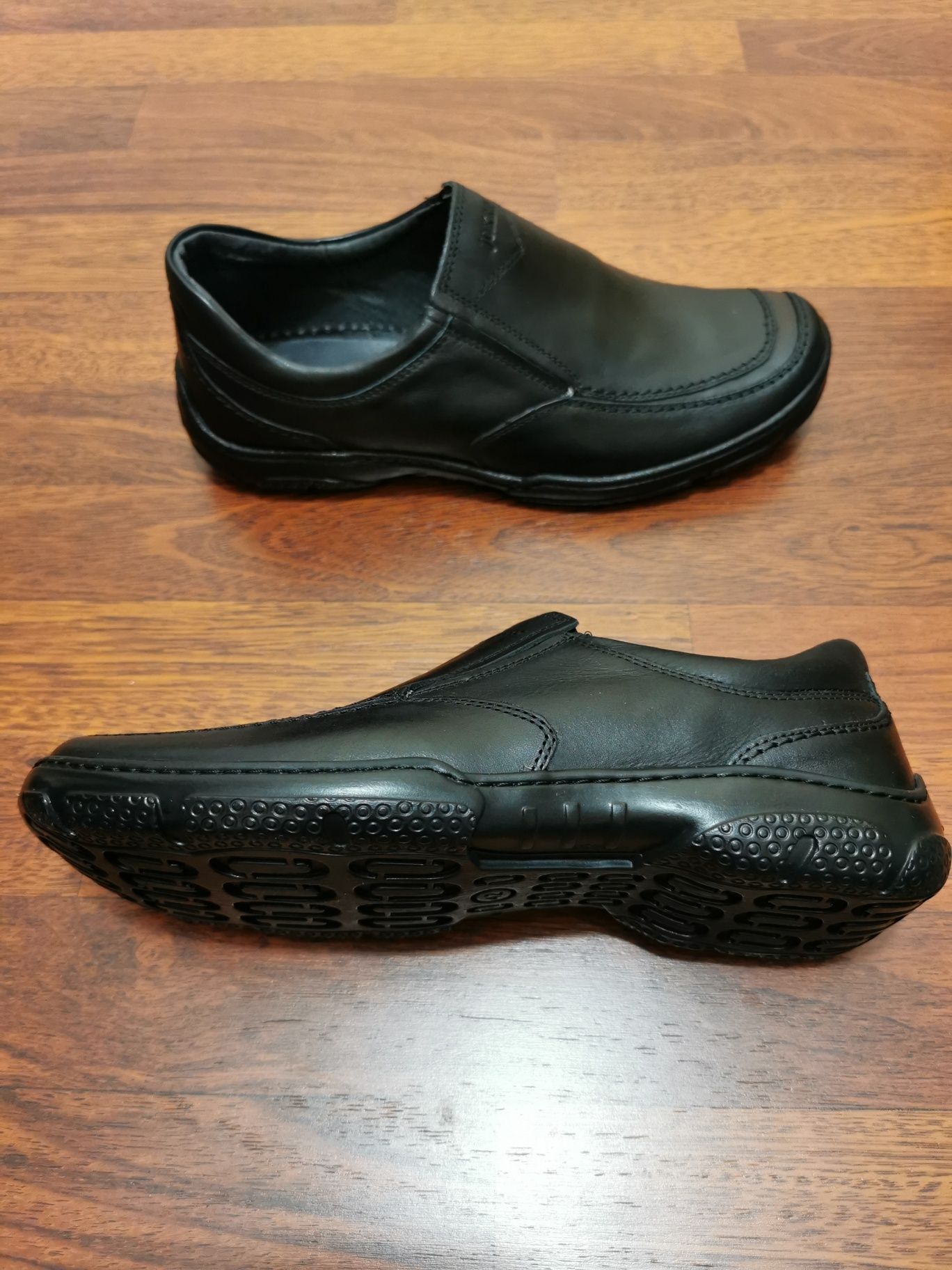 Skórzane Wsuwane Buty Męskie Joker Lekkie Wygodne Comfort