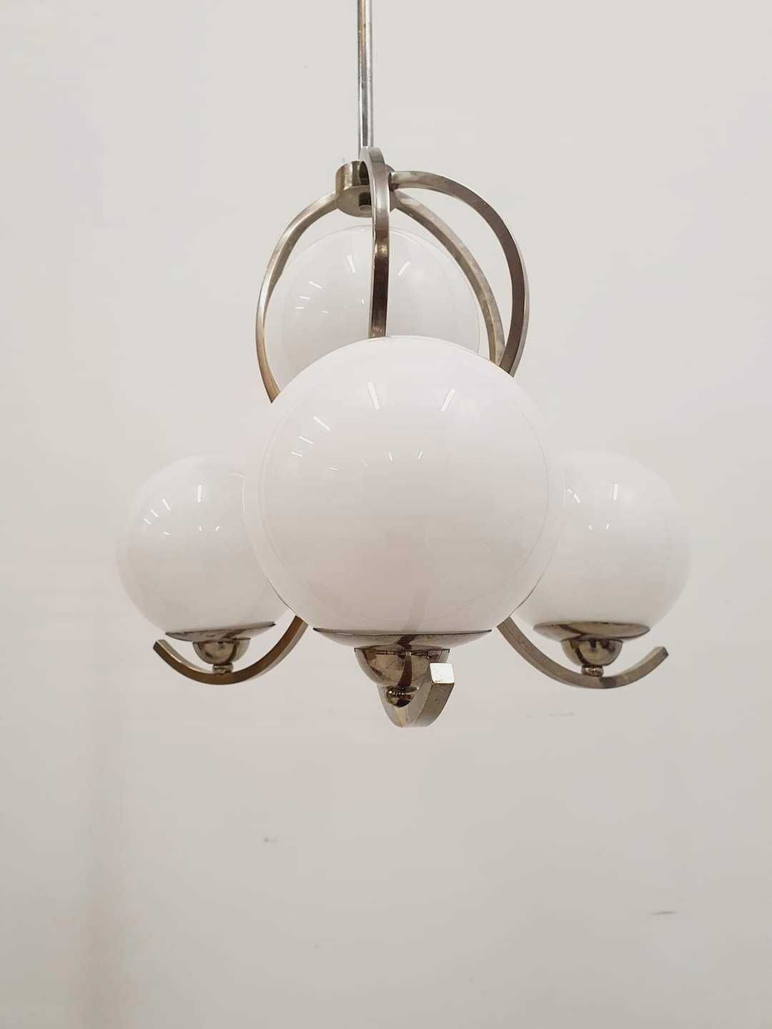 Żyrandol Lampa Art Deco lata 30-te