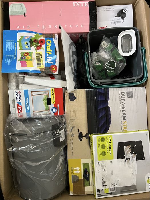 Paleta Palety Zwroty konsumenckie Zakup w Ciemno Amazon PEWNY ZYSK