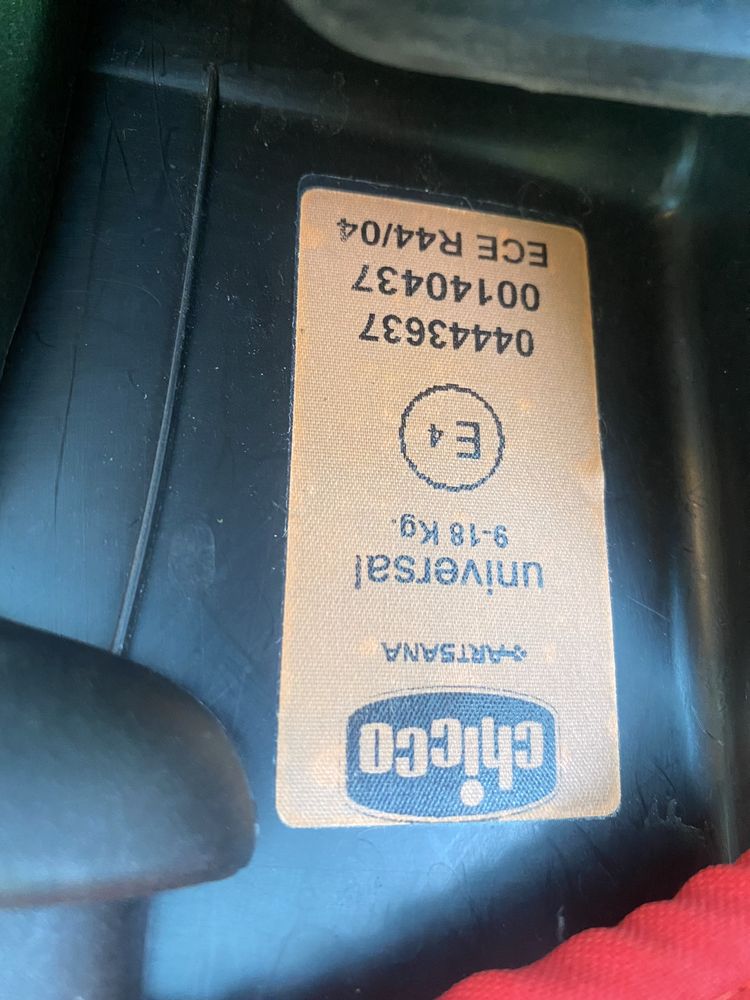 Детское автокресло CHICCO автомобильное