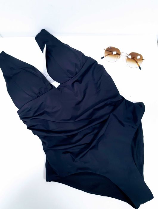Nowy jednoczęściowy strój kąpielowy hunkemoller czarny