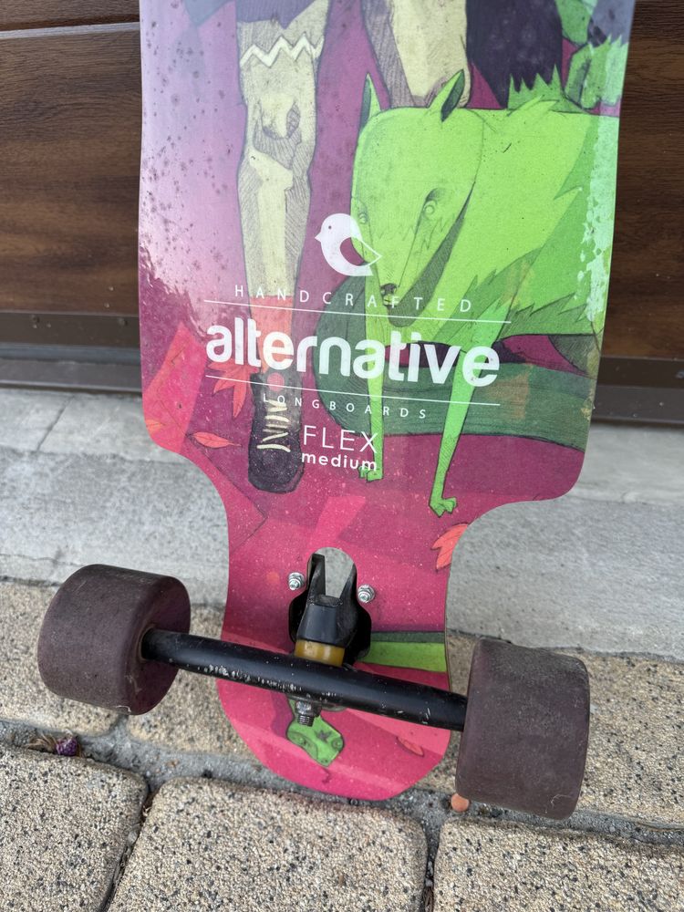 Deska Longboard Alternative Flex medium Deskorolka Okazja!