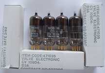SIEMENS D3a CV 10804 x4 NOS Gold Pin Lampy elektronowe