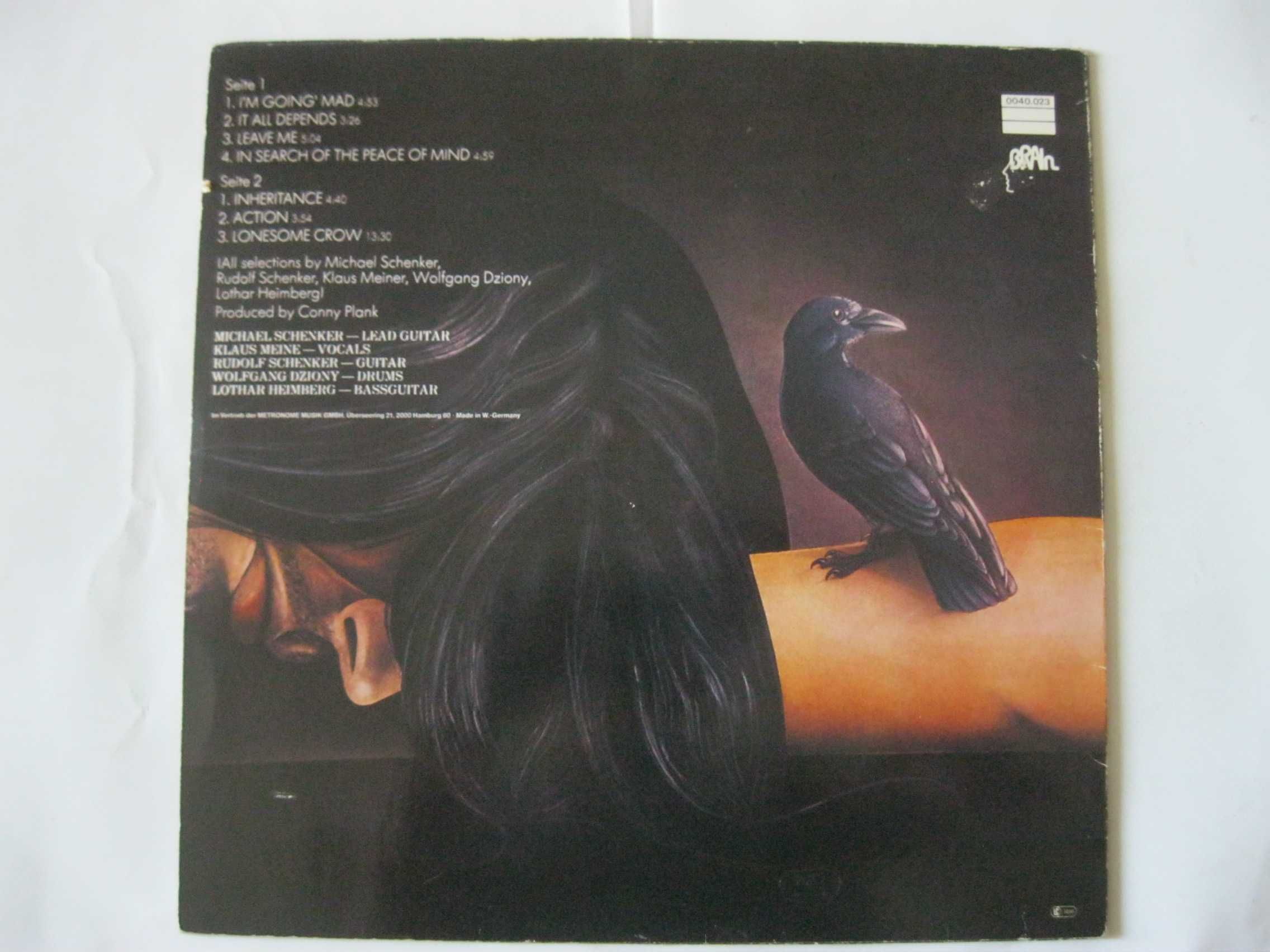 Winyl SCORPIONS -Lonesome Crow /1976 r.