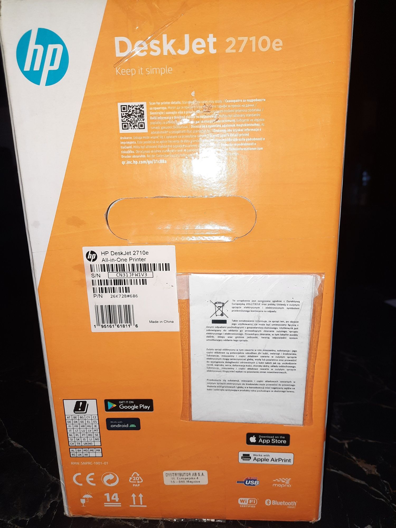 Drukarki wielofunkcyjne skaner itp.Canon z tonerami  i Hp