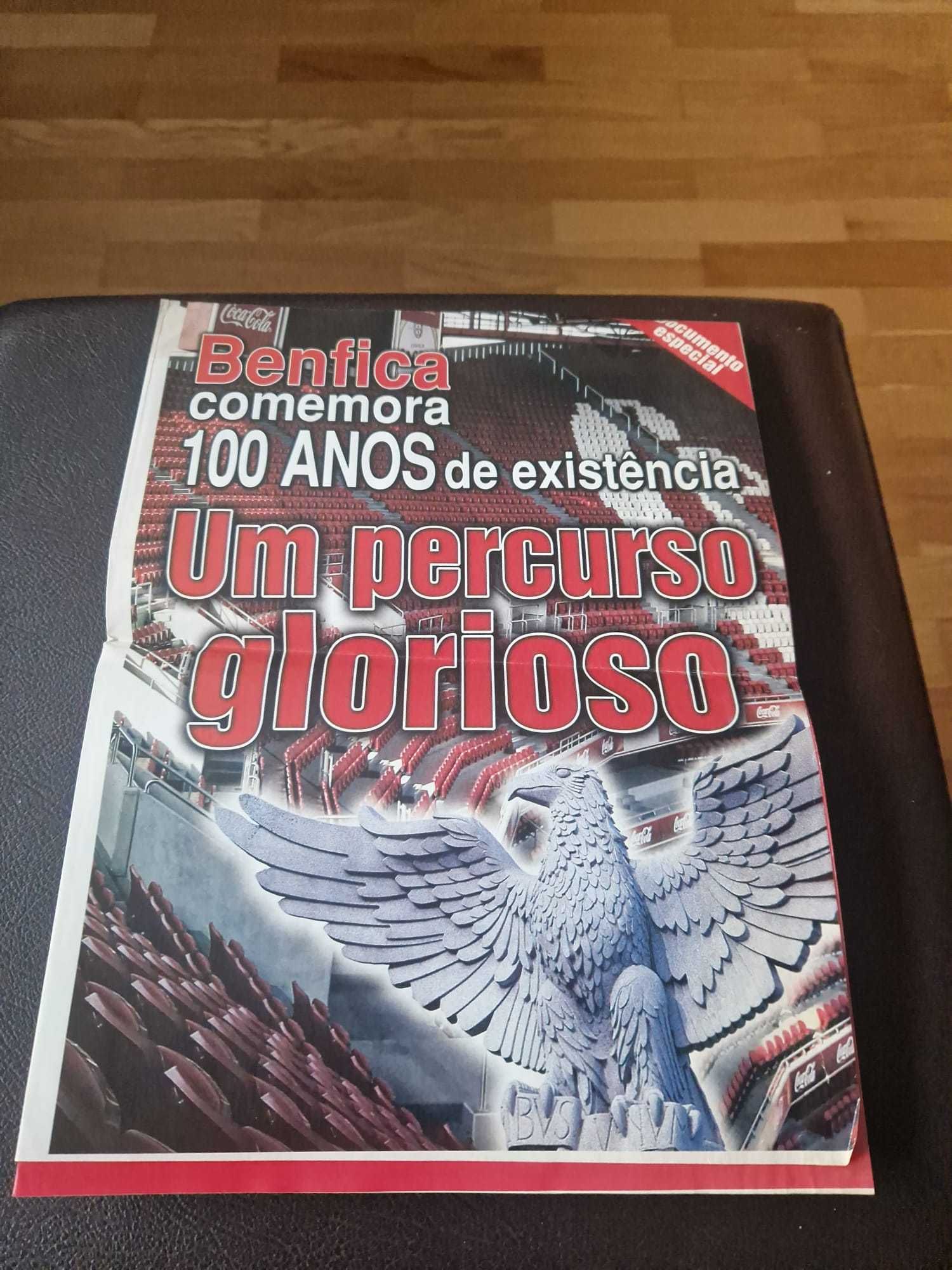 Centenarium Benfica + Posteres Centenário e Miklos Fehér