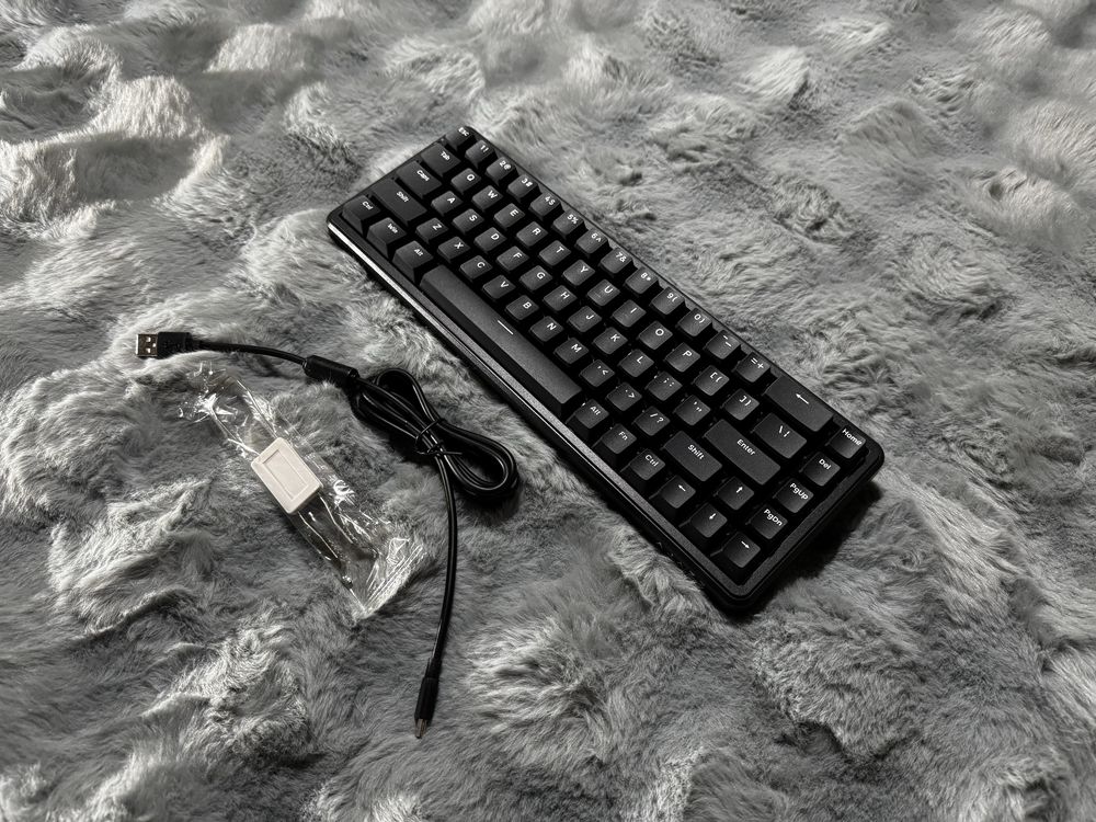 КИРИЛИЦЯ! Магнітна RGB клавіатура Ajazz ak680 Max