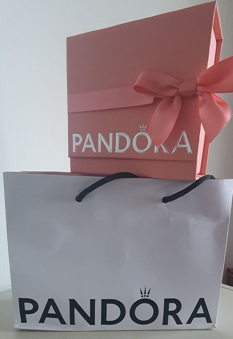 Anel Pandora Brilhante Dourado | Novo na Caixa Original