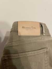 Mom jeans spodnie wysoki stan massimo dutti