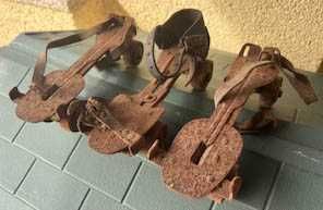 Patins antigos para colecionador