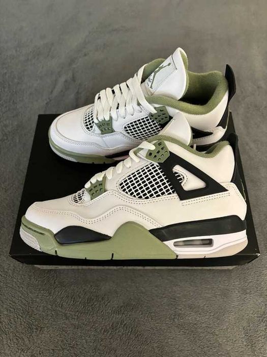 "Buty Trampki" Jordan_4_Retro_Seafoam R.44