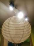 Lampa - papierowa kula - przepiękna!