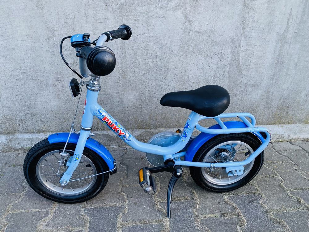 Rower rowerek dziecięcy koła 12" PUKY Niebieski sprawny dla dziecka