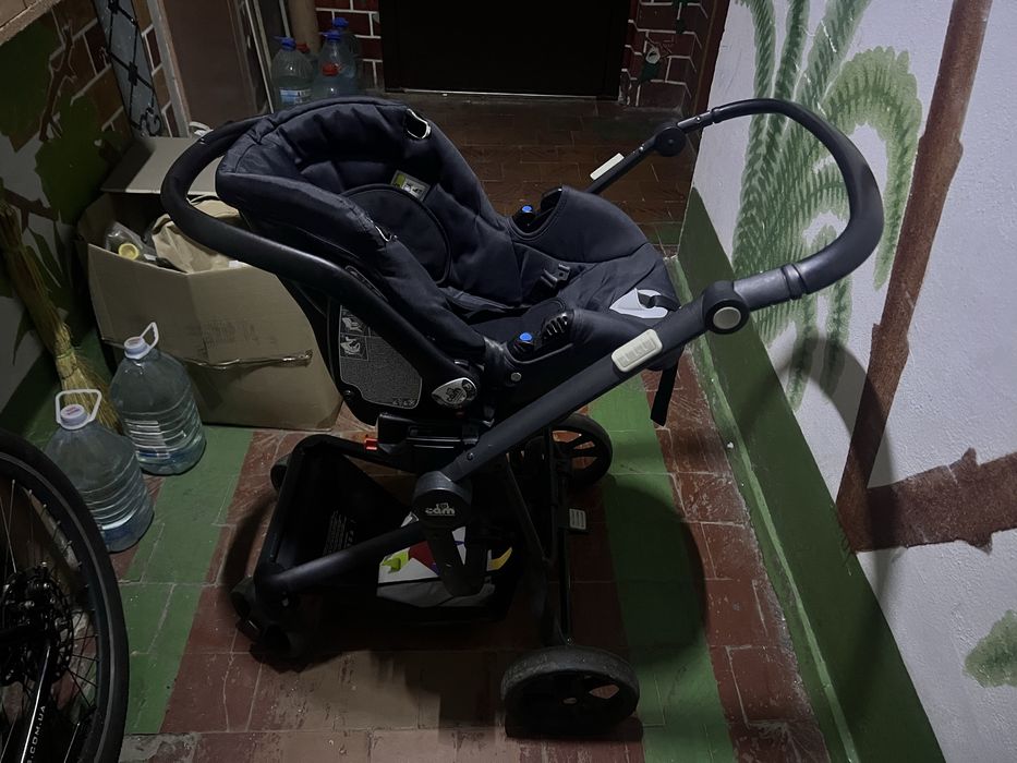 Коляска детская 3в1, люлька, автокресло, прогулка