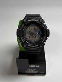 Casio WS-1300H-1AVCF, годинник касіо спортивний, часы касио черные