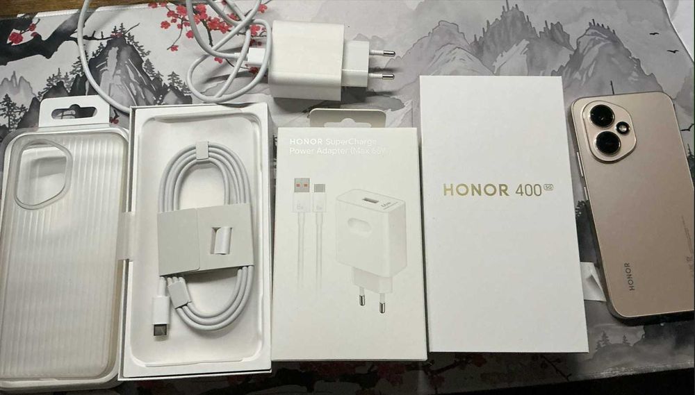 HONOR 400 (5g) 8/256GB Złoty + akcesoria