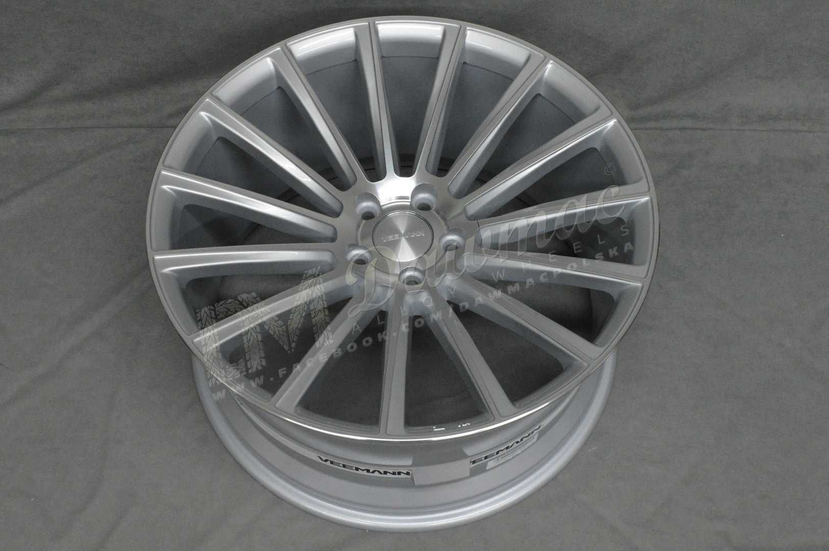 Felgi Veemann V-FS55 20" 10J ET45 5x112 Silver Machined