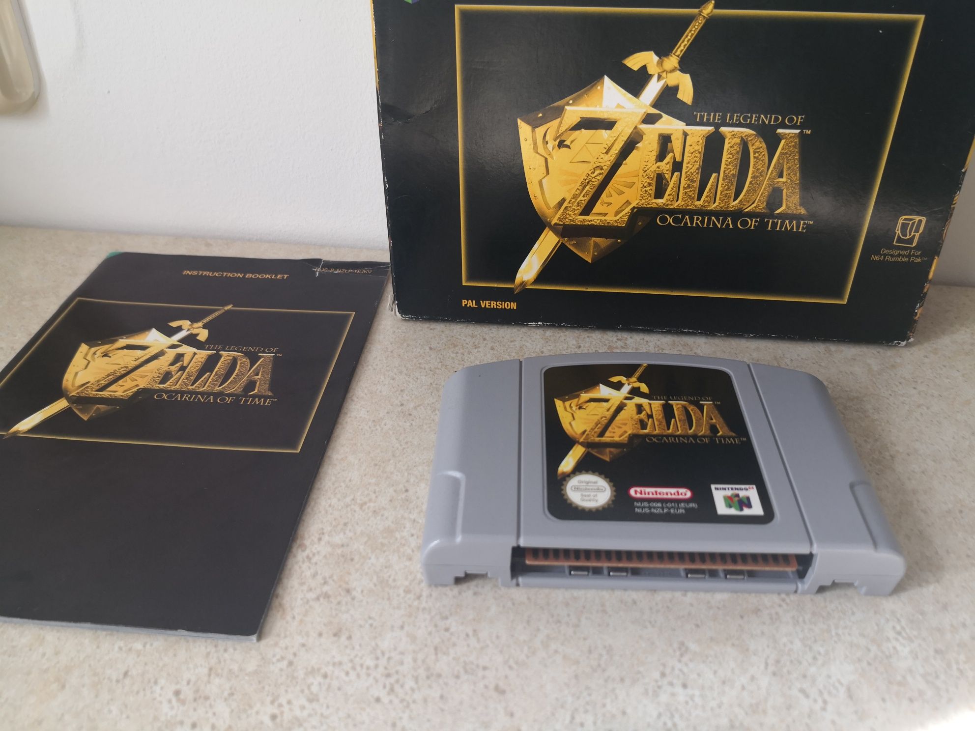 The Legend of Zelda Ocarina of Time Nintendo 64 N64 gra komplet