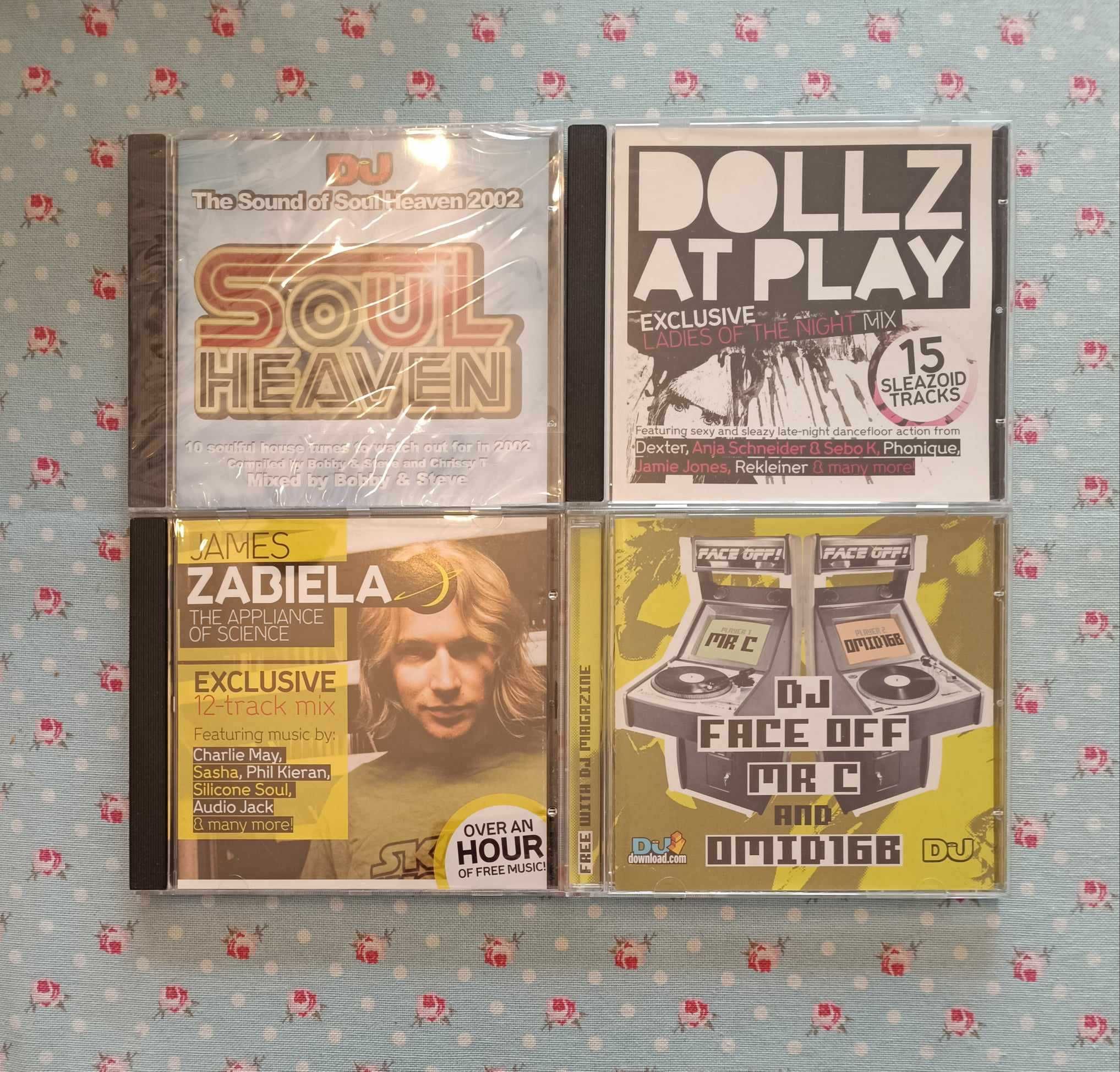 CDs de Revistas de Música de Dança - Mixmag / DJ Mag / Traxx / Muzik