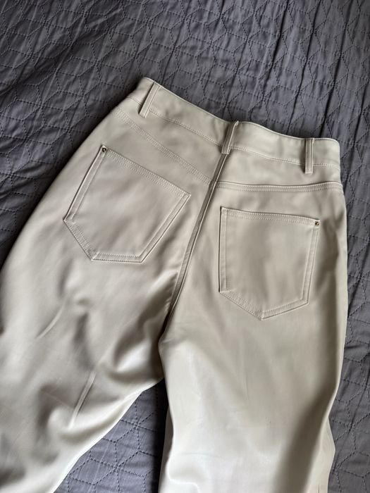 Шкіряні брюки Zara