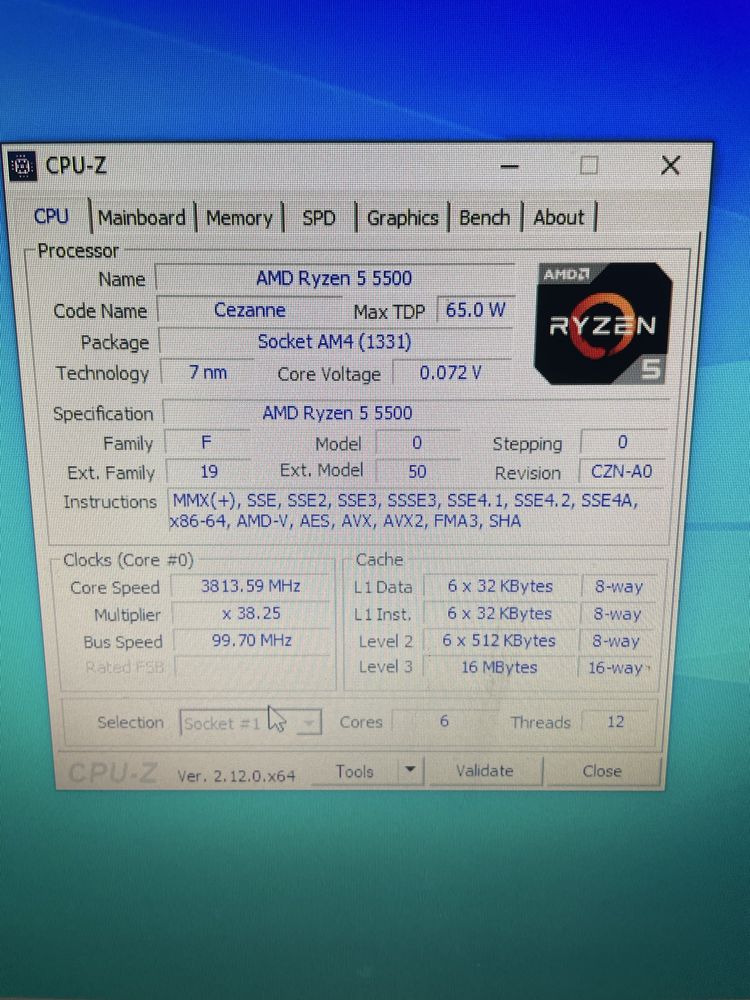 Ігровий ПК/6 ядер Ryzen 5 5500/ Radeon RX570 8GB/ 32DDR4