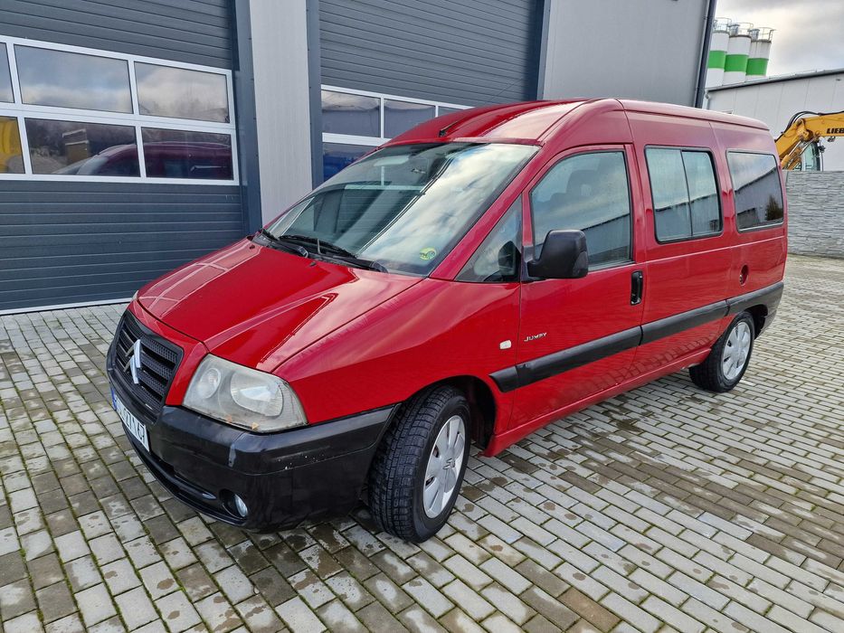 Citroen Jumpy poj 2.0 HDI 6-Osobowy Ładny Zadbany
