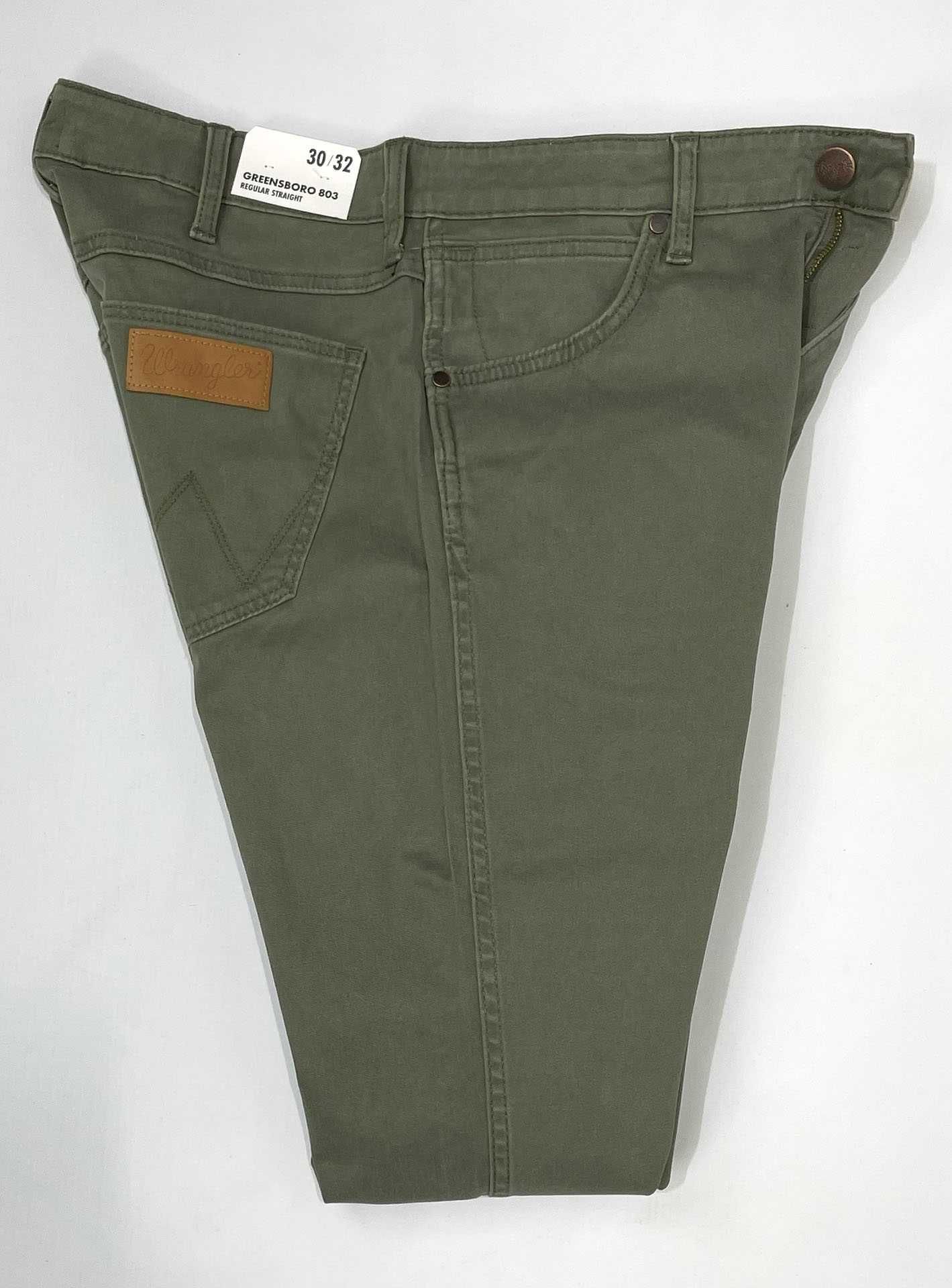 Spodnie męskie Wrangler Greensboro Militare Green W30 L32