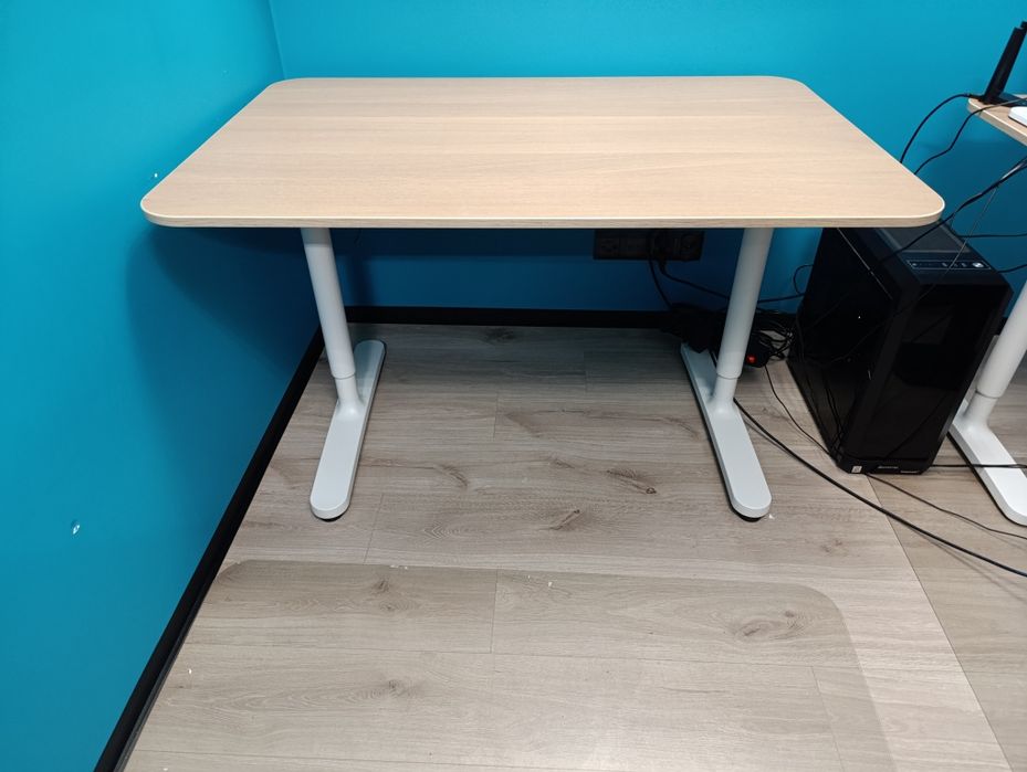 Biurko IKEA Bekant 120x80 regulowana wysokość blatu