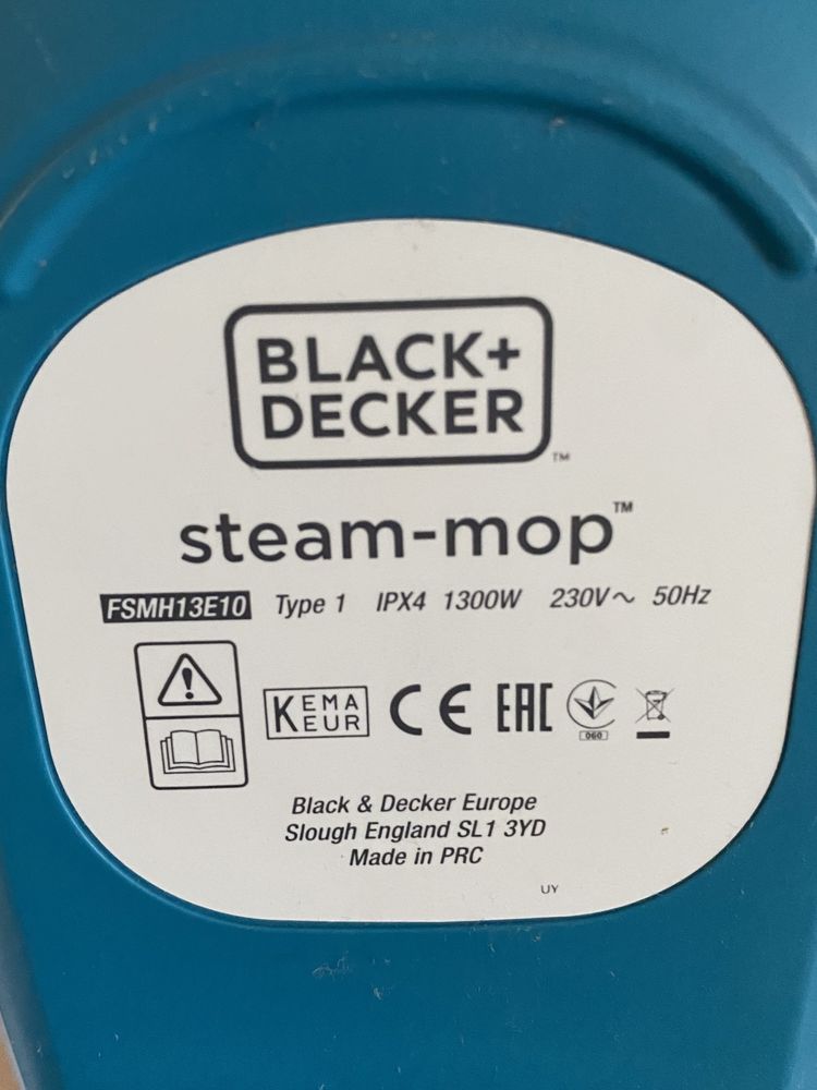 Mop parowy Black+ Decker