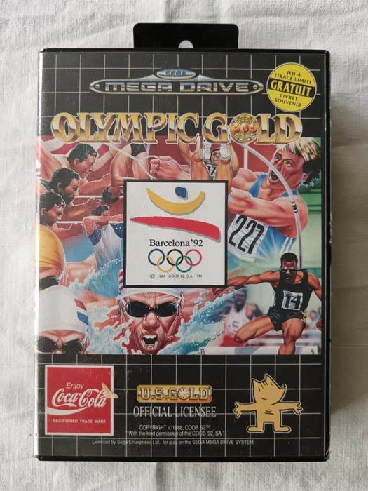 Olympic Gold Barcelona '92 [SEGA Mega Drive] Complete | Authentic