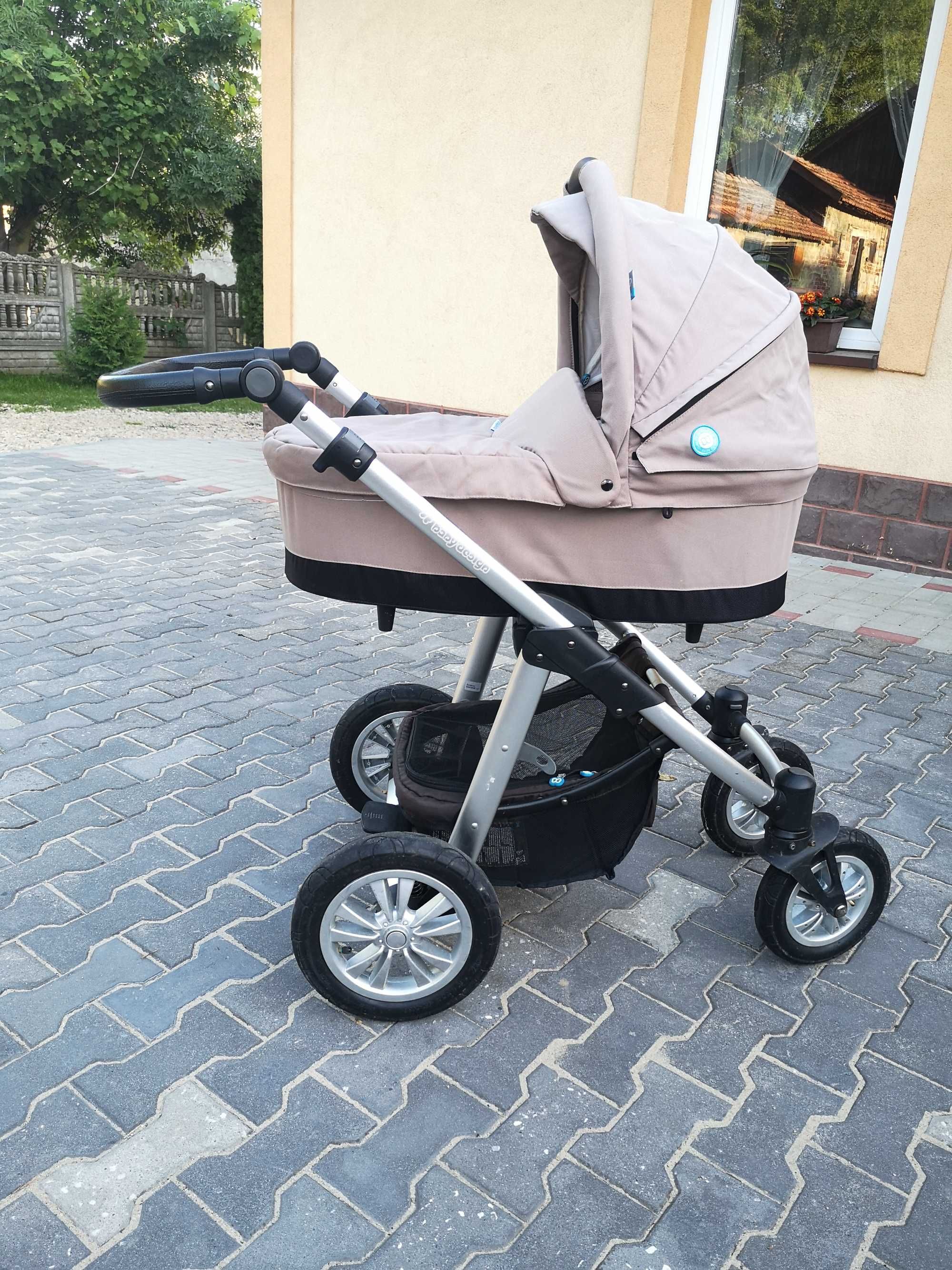 Wózek 2w1 gondola, spacerówka baby design