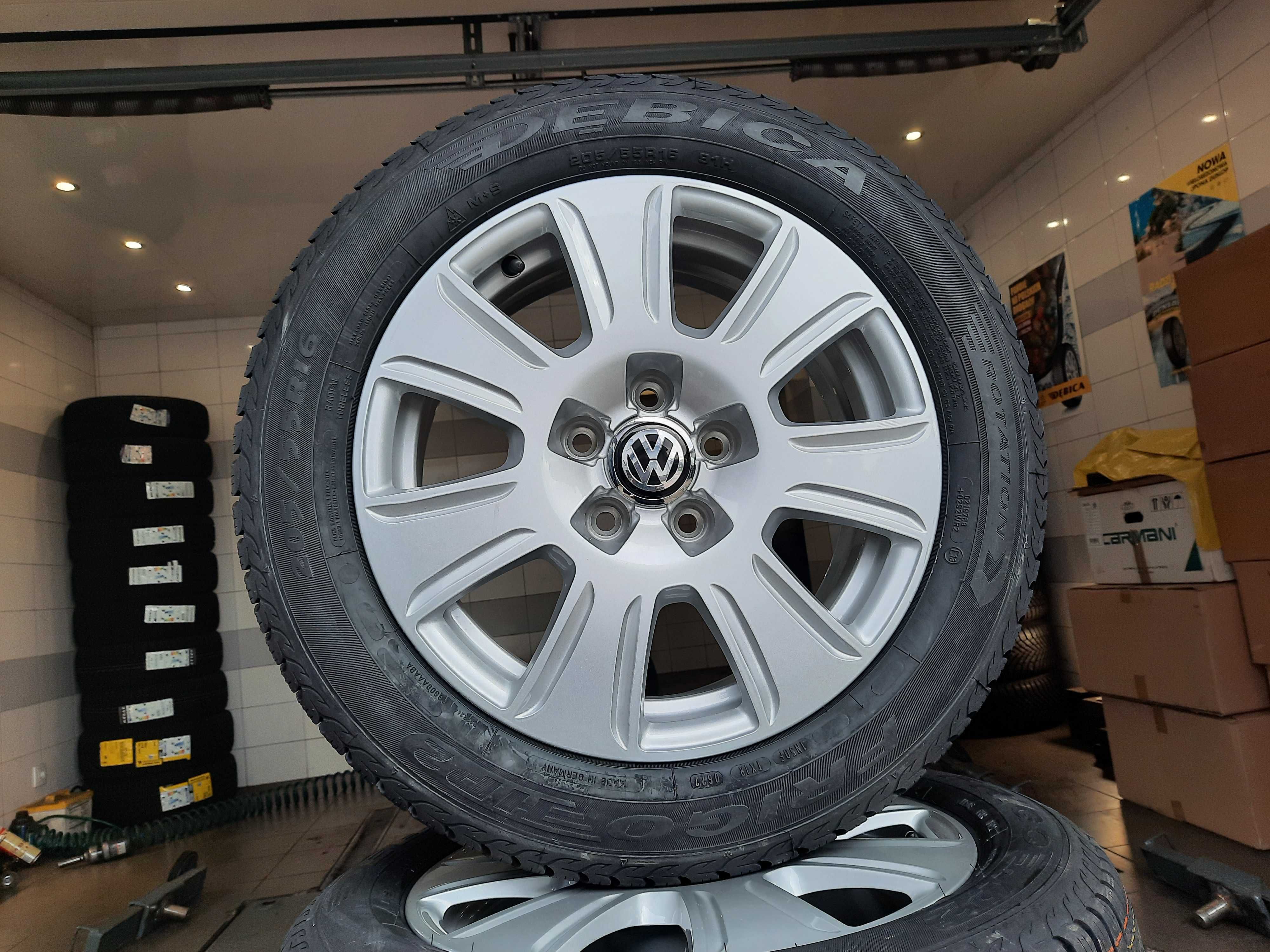 Koła zimowe NOWE VW 16 5x112 Golf Jetta Scirocco Touran Passat Dębica