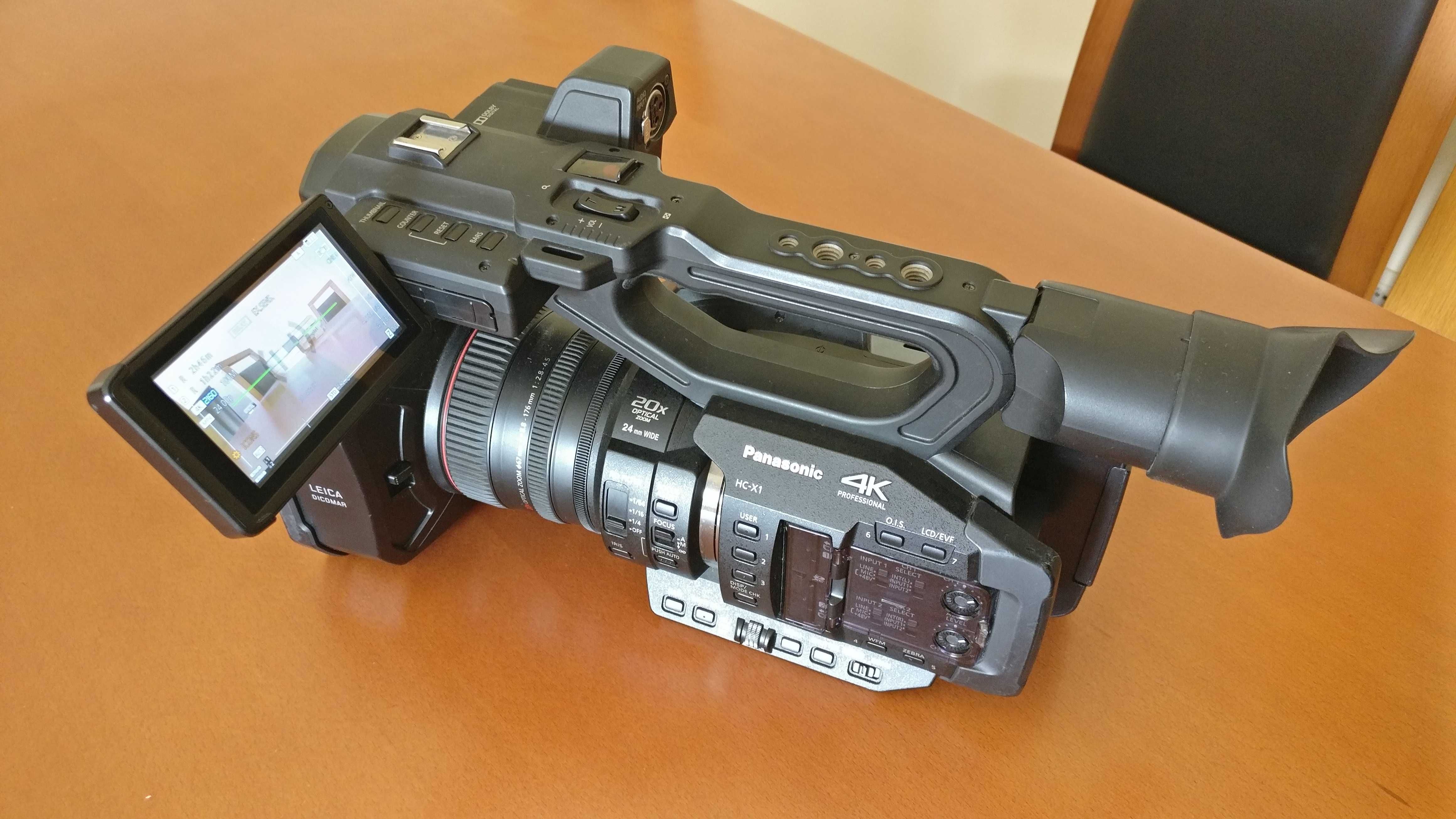 Camara de video profissional 4K Panasonic HC-X1