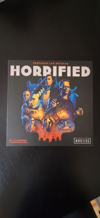 Jogo tabuleiro em espanhol - Horrified