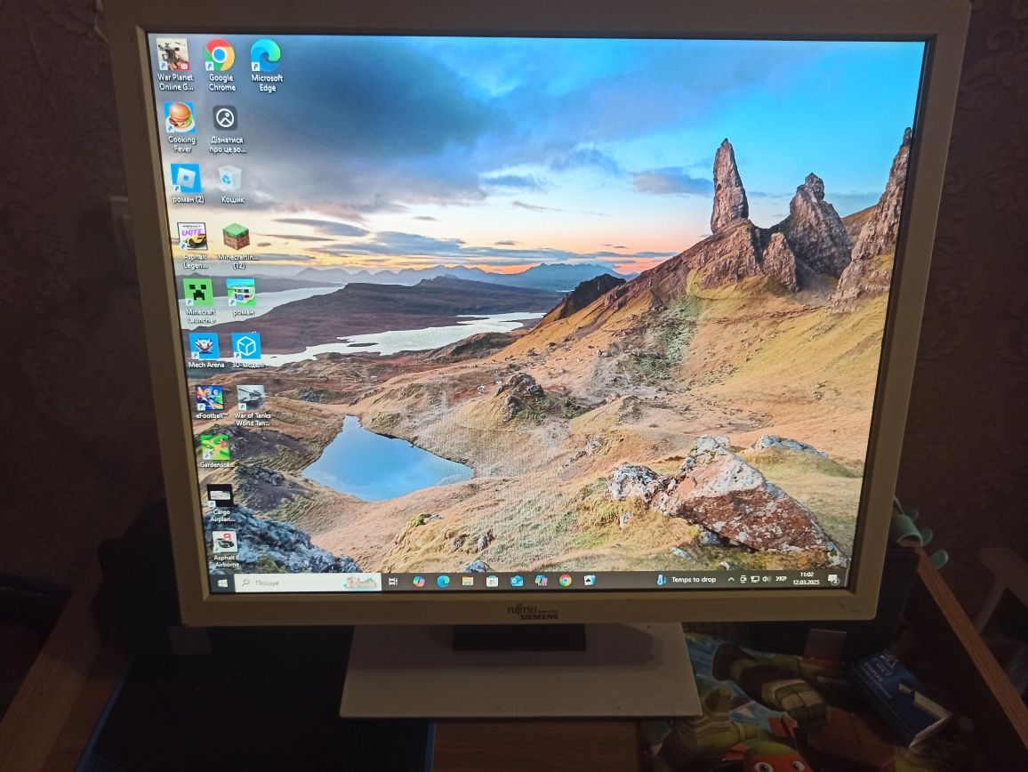 Монітор 19" Fujitsu scenicview P19-3, vga/dvi