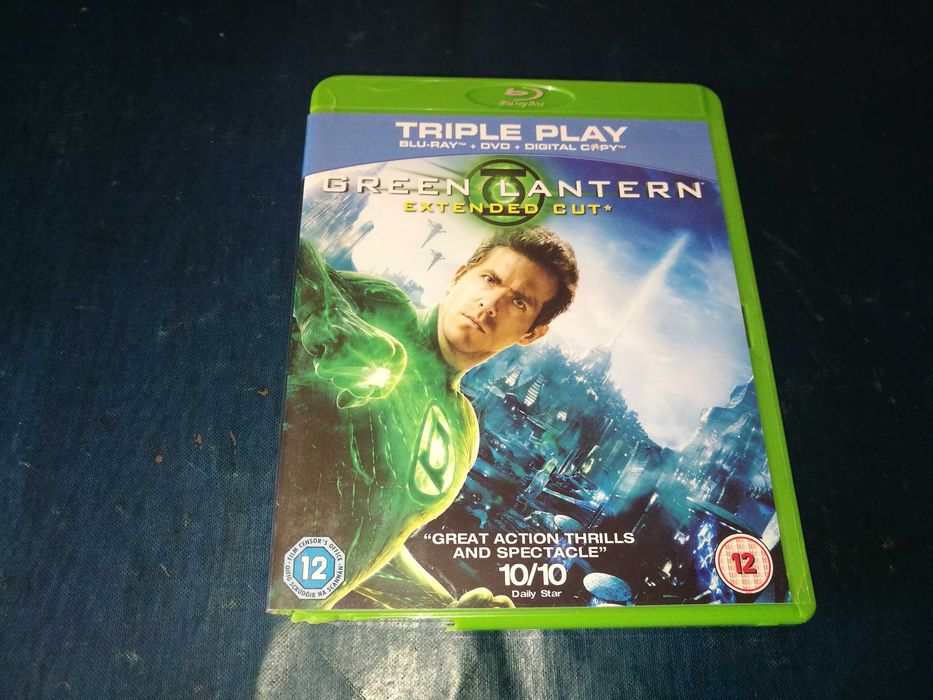 GREEN LANTERN	BLU-RAY + DVD (legendagem Português do Brasil)