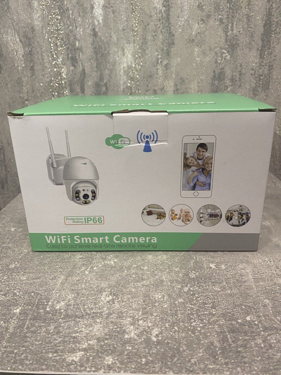 Уличная поворотная WiFi камера