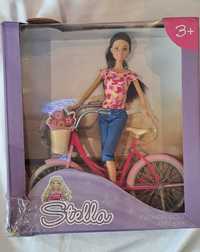 Lalka Stella Na Rowerze  Fashion Doll Playtive