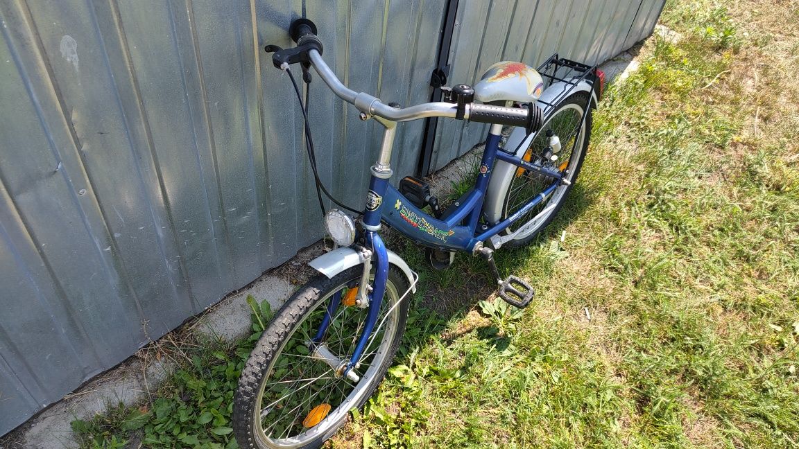 Rower rowerek dziecięcy koła 20 " Bardzo dobry stan . 3 biegi