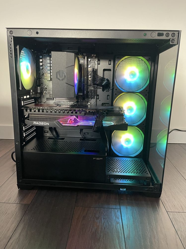 AMD 7500f RX 7900 xt ddr5 512gb ARGB Komputer do gier