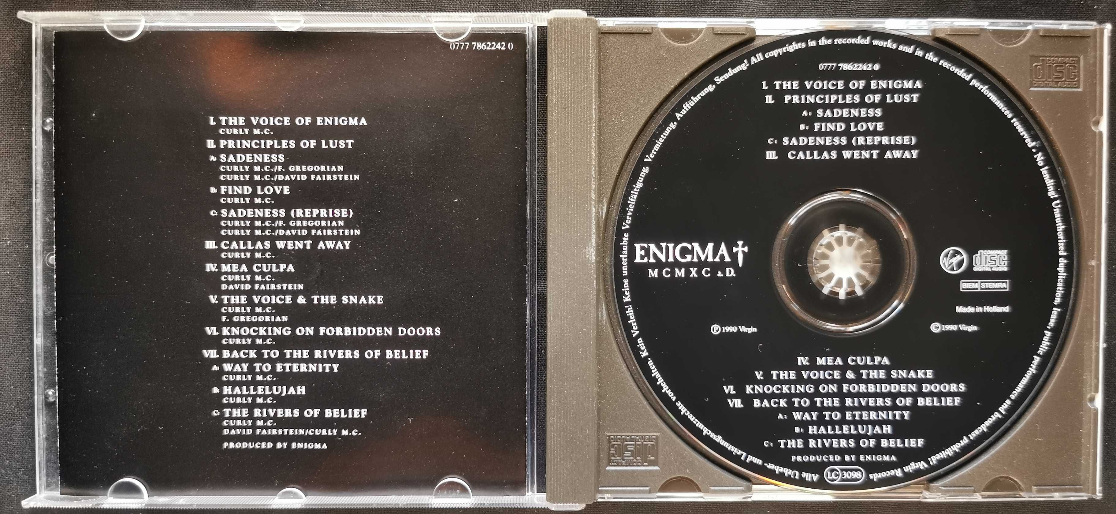 CD Enigma – MCMXC a.D.